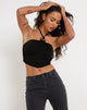 Afbeelding van Navea Crop Top in Zwart