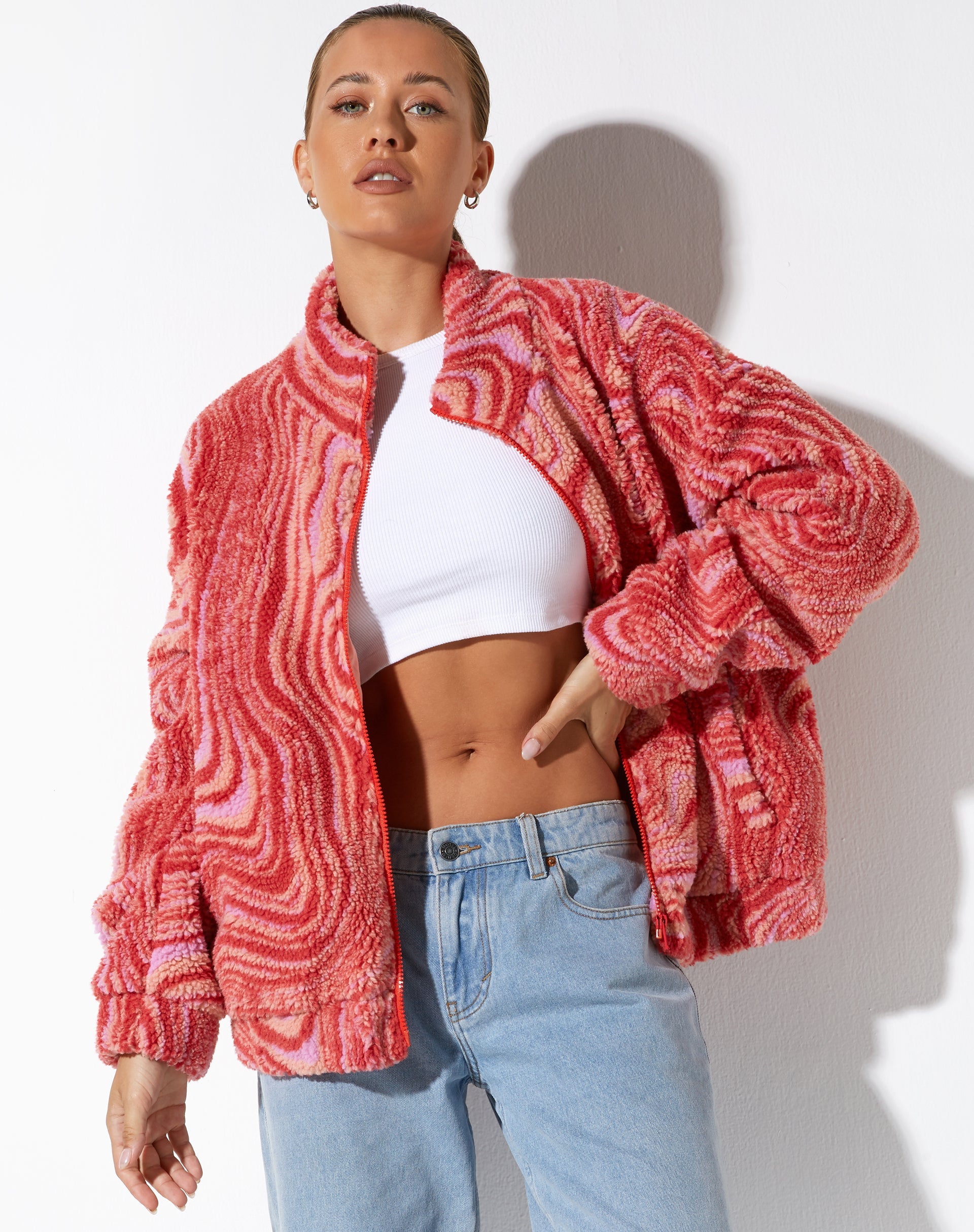 Afbeelding van Nereo Jacket in Ripple Pink