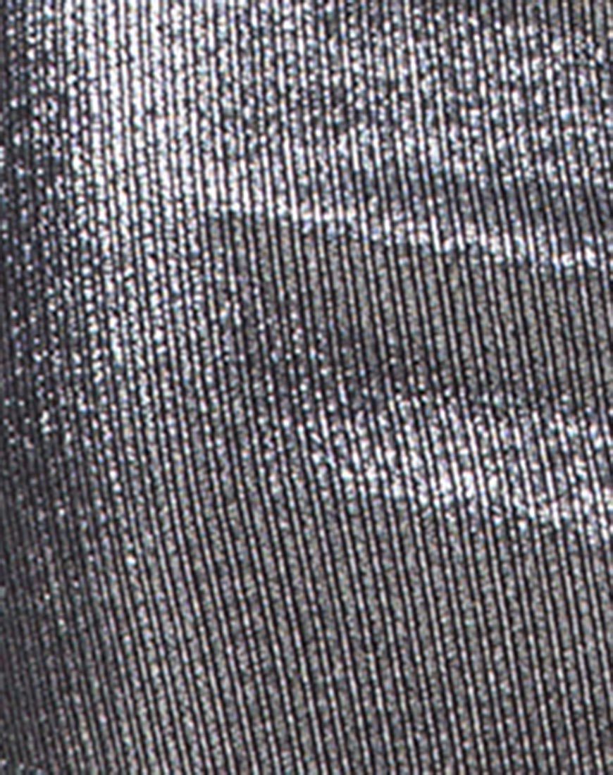 Afbeelding van Nia jurk in Rib Shimmer Metallic
