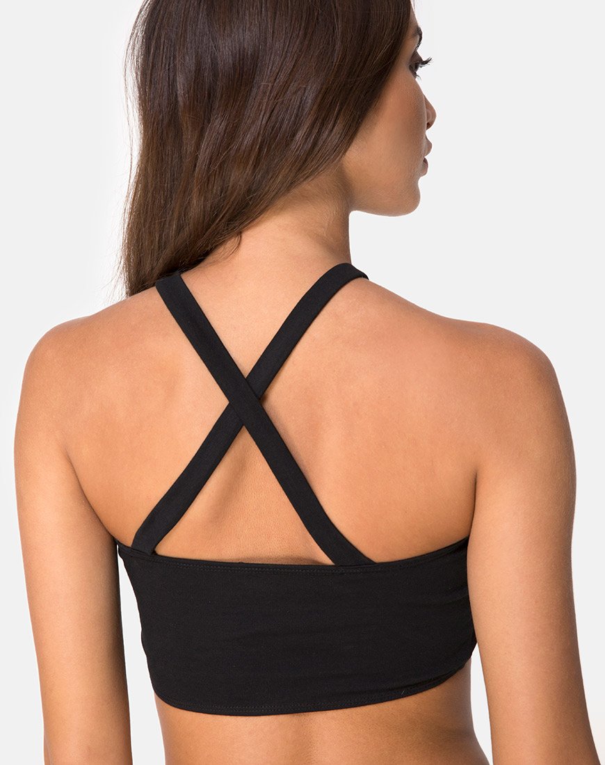 Nia Hardware Top in Zwart