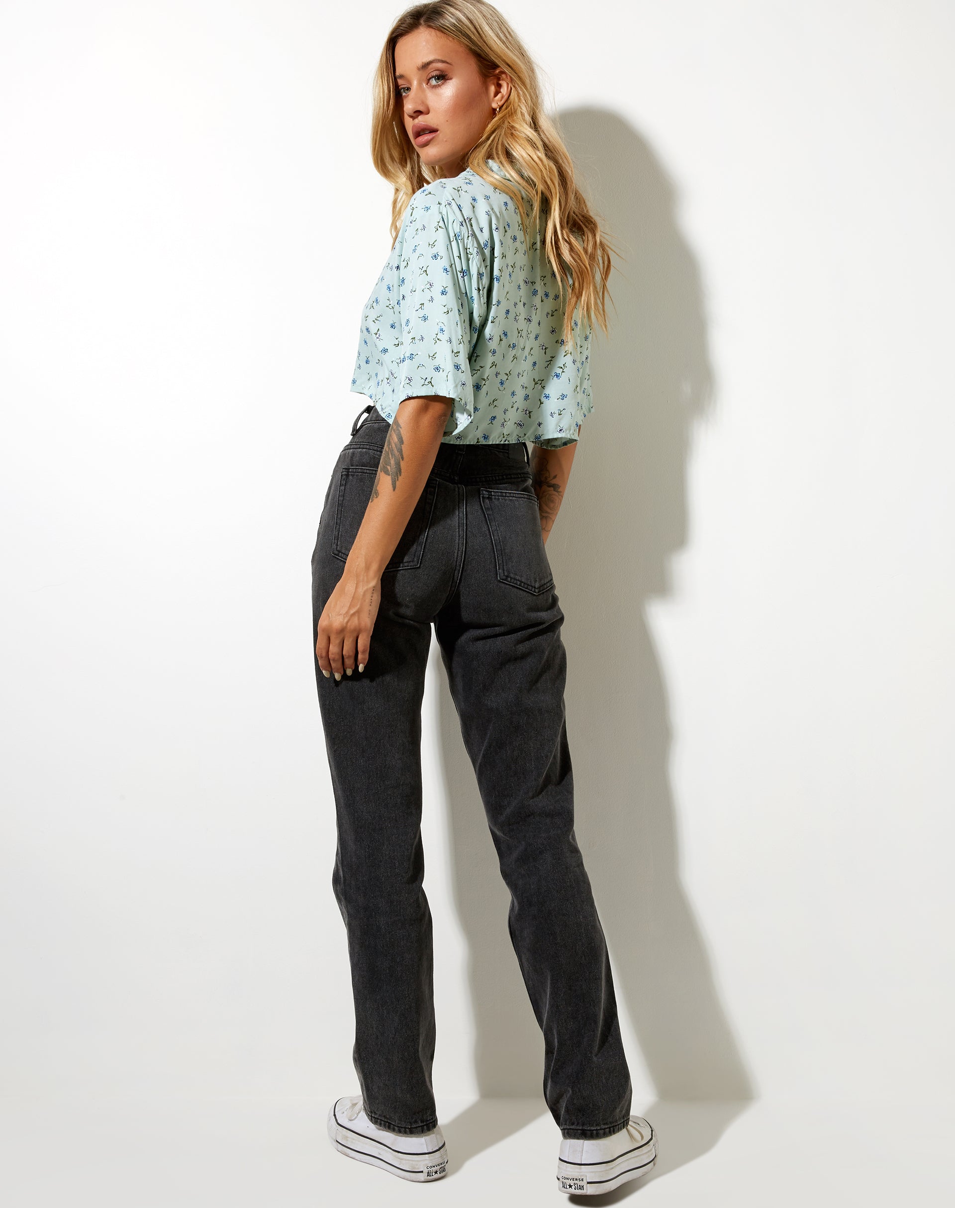 Afbeelding van Nindia Shirt in Petal Green