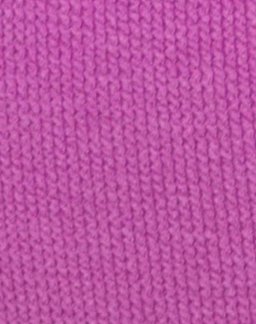 Afbeelding van Nishi badpak in gekreukte rib Violet