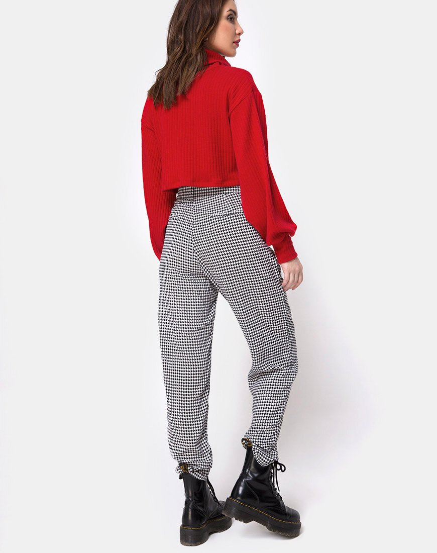 Afbeelding van Nizer Trui met hoge hals in Rood