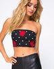 Afbeelding van Nolia Tube Top in Cuban Rose