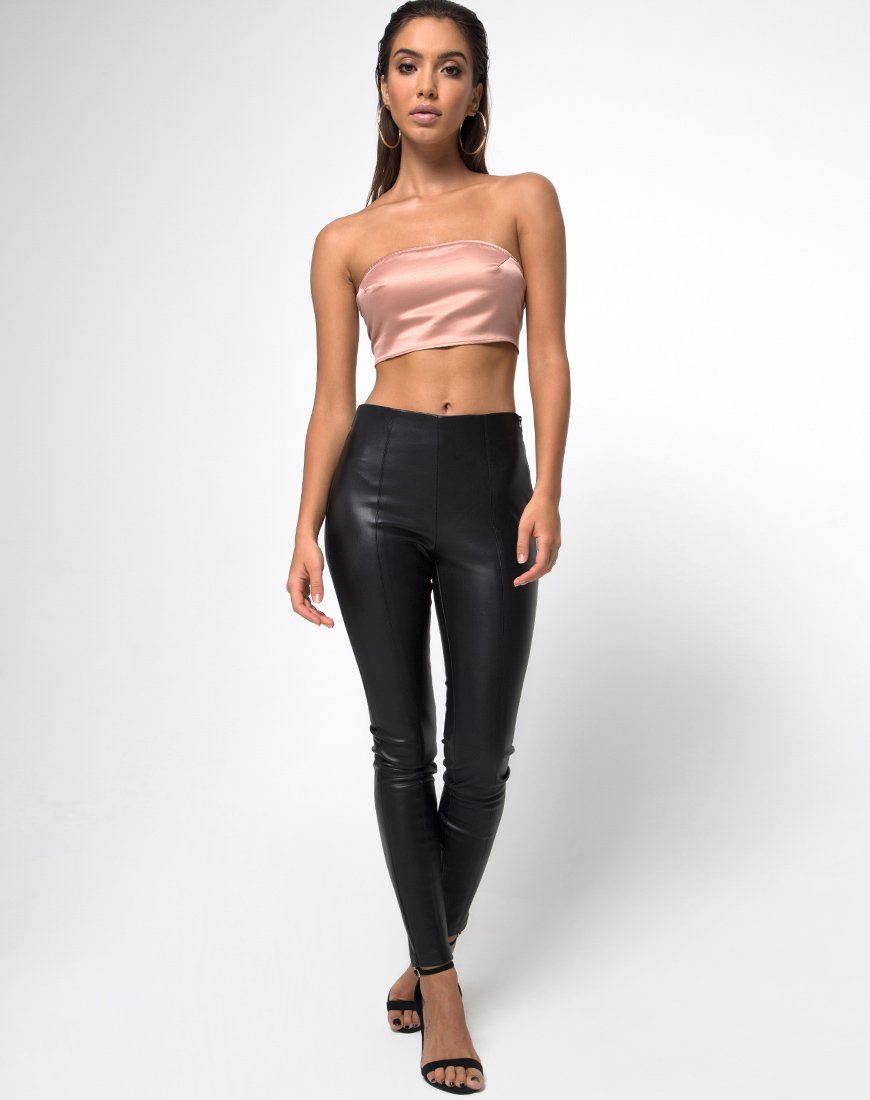 Afbeelding van Nolia Tube top in Satijn Goud