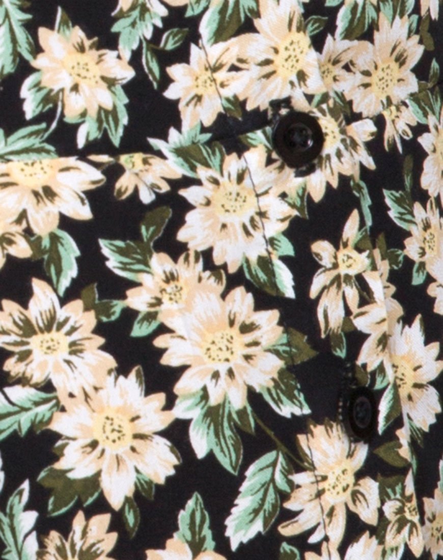 Afbeelding van Novia Slip Dress in Aster Zwart