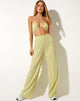 Afbeelding van Delphi Crop Top in Crinkle Sage