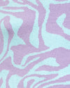 Brei Jagged Swirl Lavendel en Mint