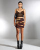 Afbeelding van MOTEL X IRIS Kimmy Mini Rok in Bleach Drip