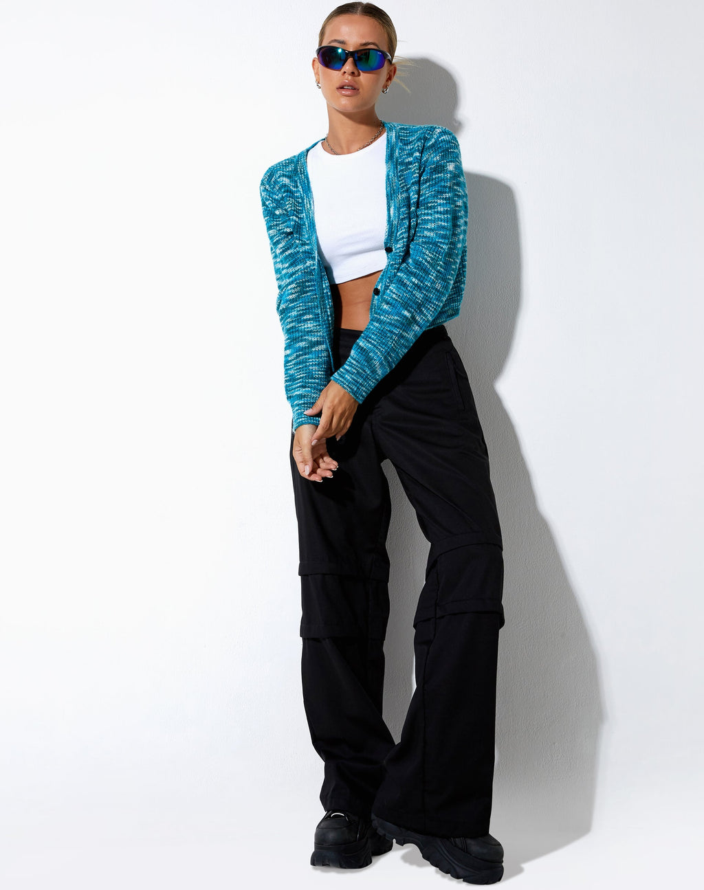 Olina Cardi in Groen