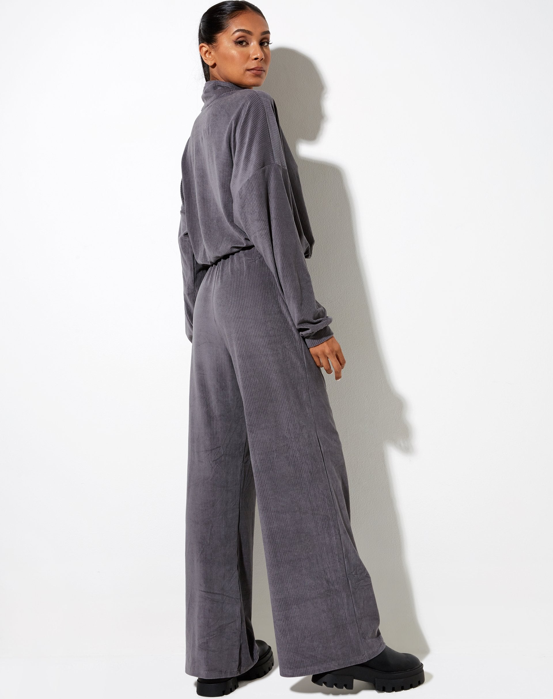 Afbeelding van Obeli broek in antracietgrijs Angel Embro