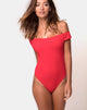 Afbeelding van Olivia badpak in Baewatch Rood