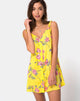 Afbeelding van Osla Slip Dress in Candy Rose Yellow