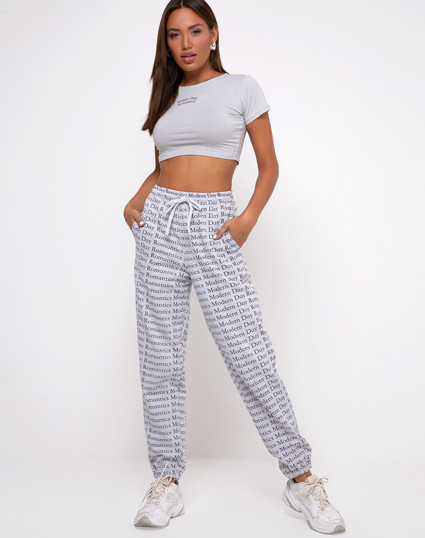 Afbeelding van Tindy Crop Top in Modern Day Romantics Grijs