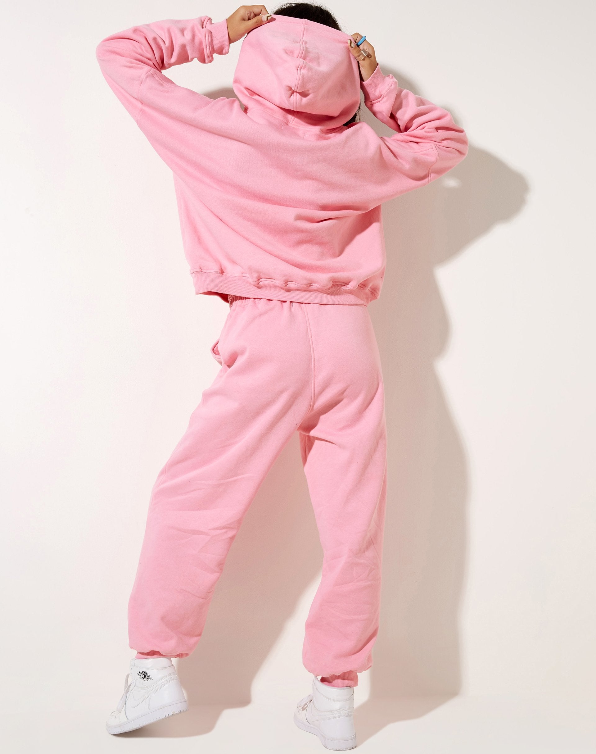 Afbeelding van Oversize Hoodie in Pioenroze Nothing Personal