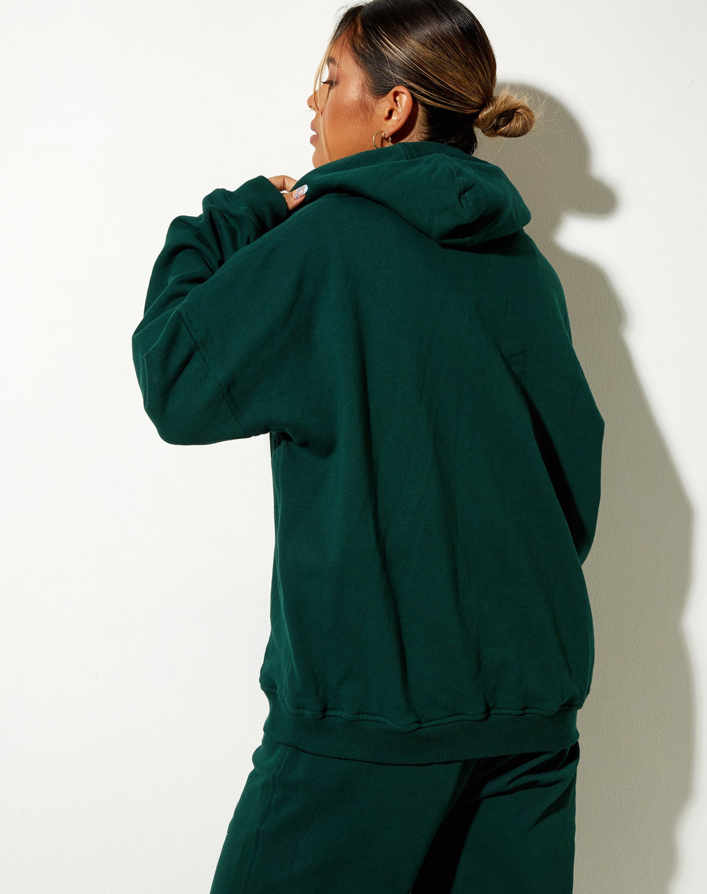 Oversized Hoodie in Flesgroen Cupido Embro