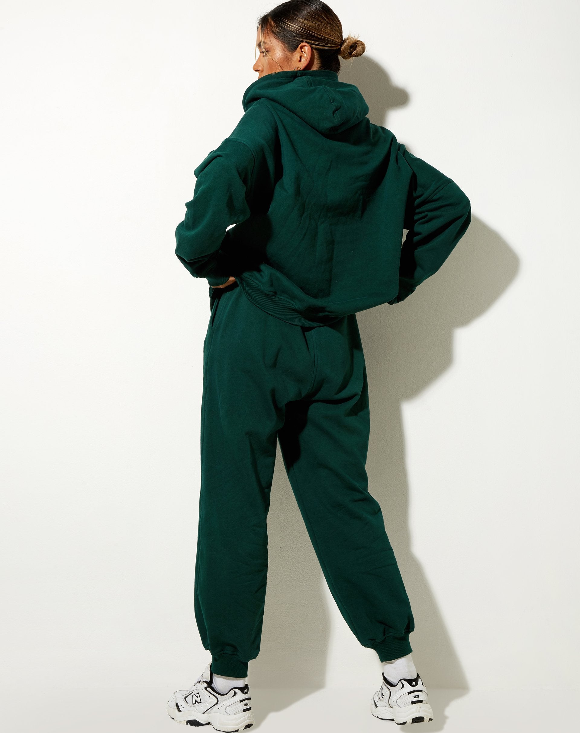 Afbeelding van Oversize Hoodie in Flesgroen Cupido Embro