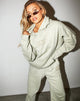 Afbeelding van Oversize Hoody in Ecru Cherub LAmour Label Embro