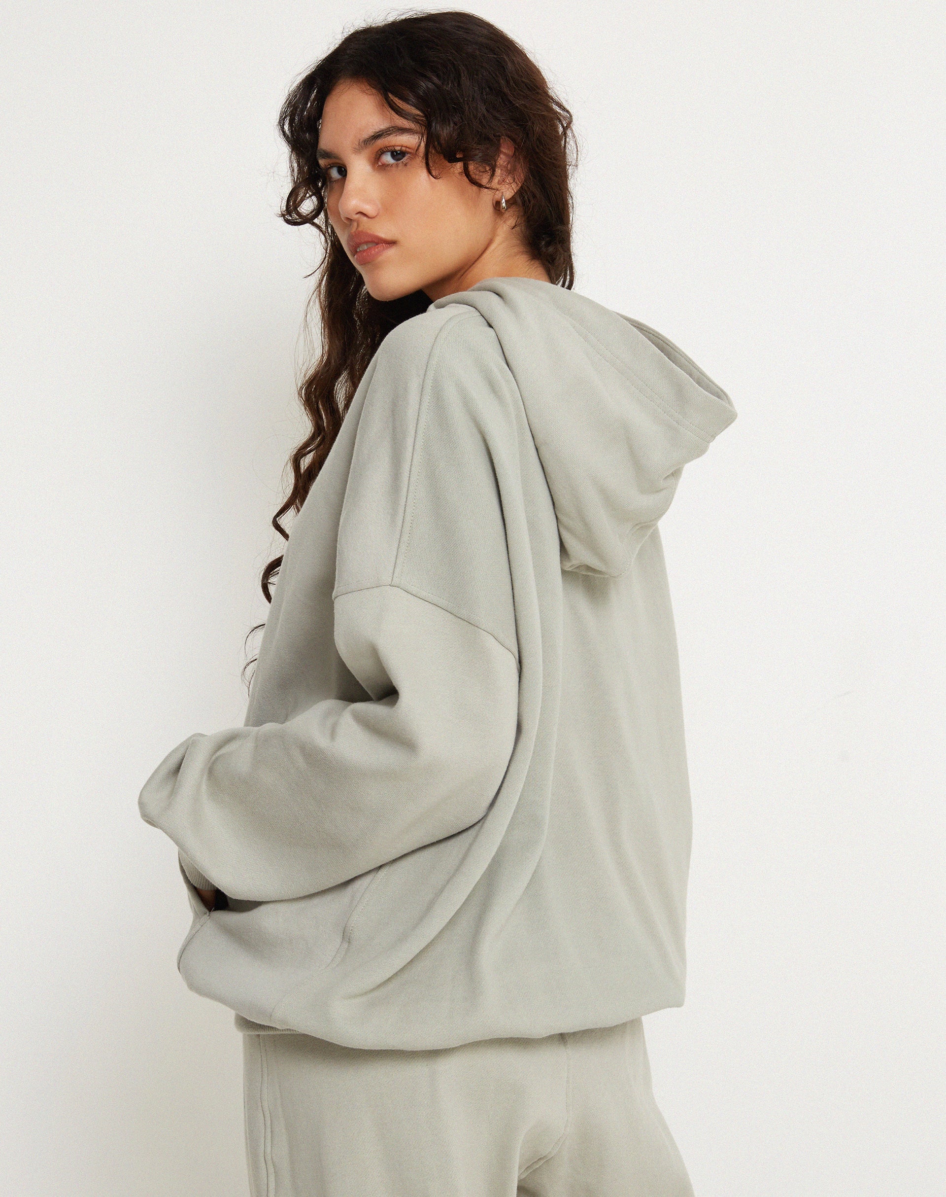 Afbeelding van Oversize Hoodie in Surf Blue Utopia