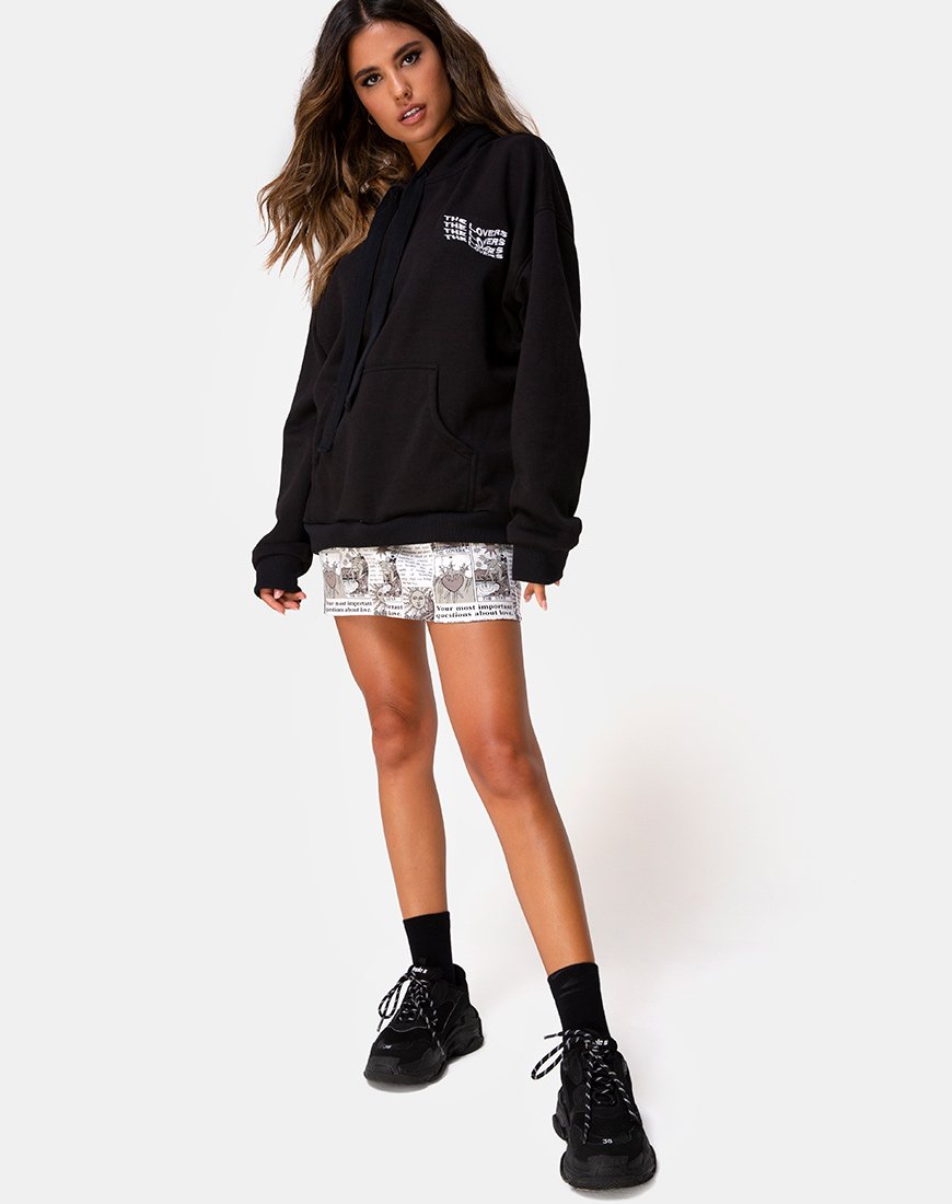 Afbeelding van Oversize Hoody in The Sun, Lover and Soul