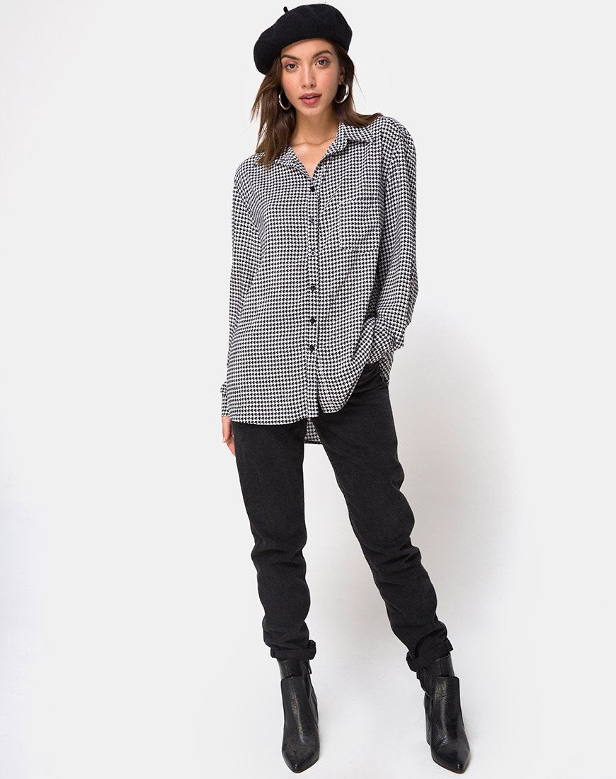 Afbeelding van Oxford overhemd in Dogtooth