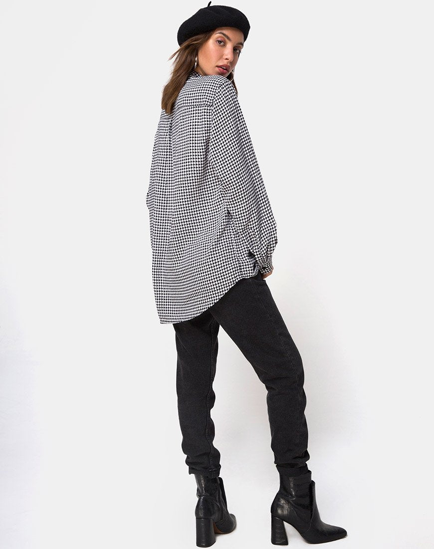 Afbeelding van Oxford overhemd in Dogtooth