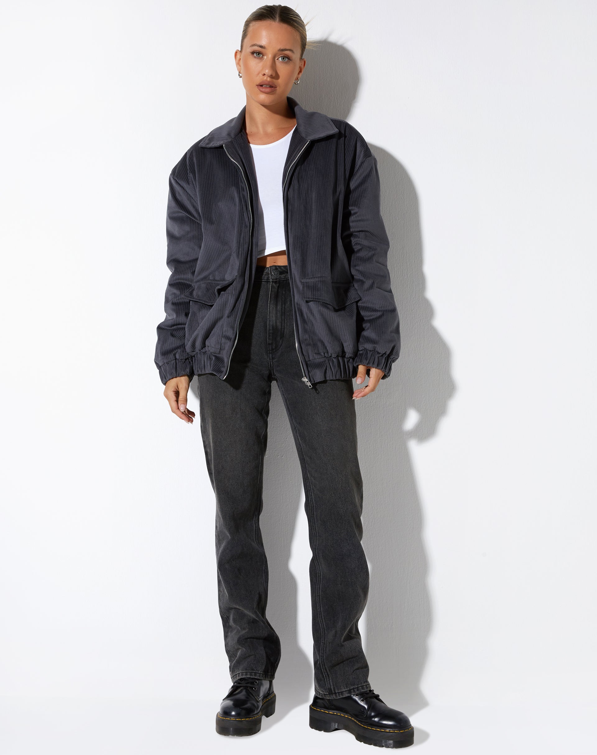Ozora Jacket in donkergrijs