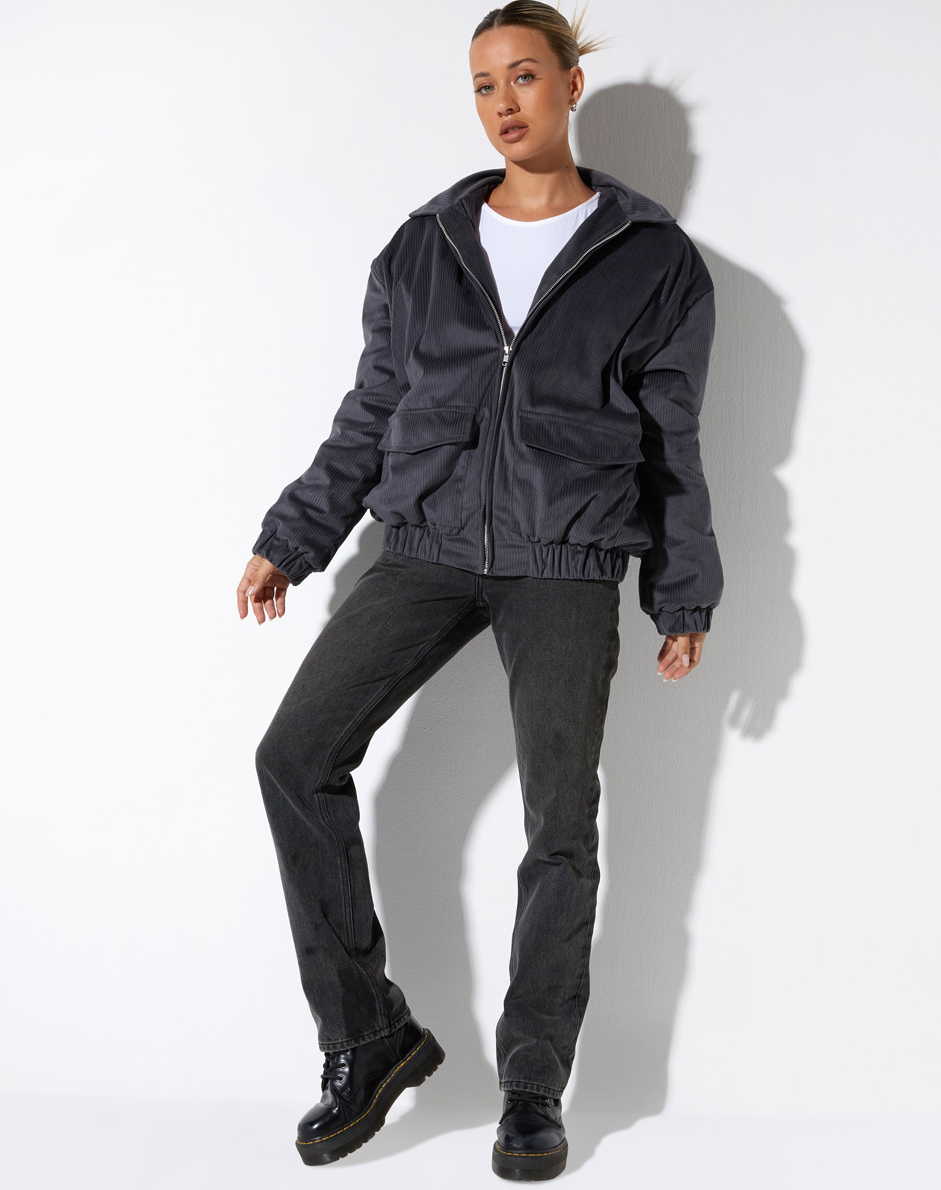 Ozora Jacket in donkergrijs