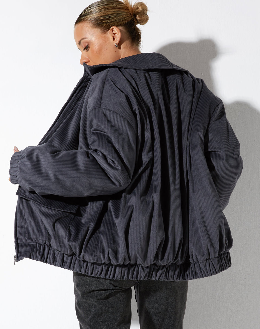 Ozora Jacket in donkergrijs