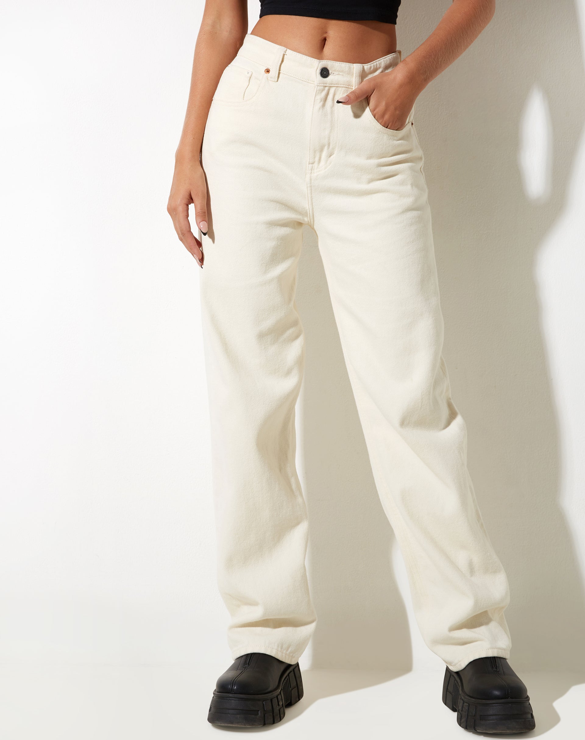 Afbeelding van Parallel Jeans in Karnemelk