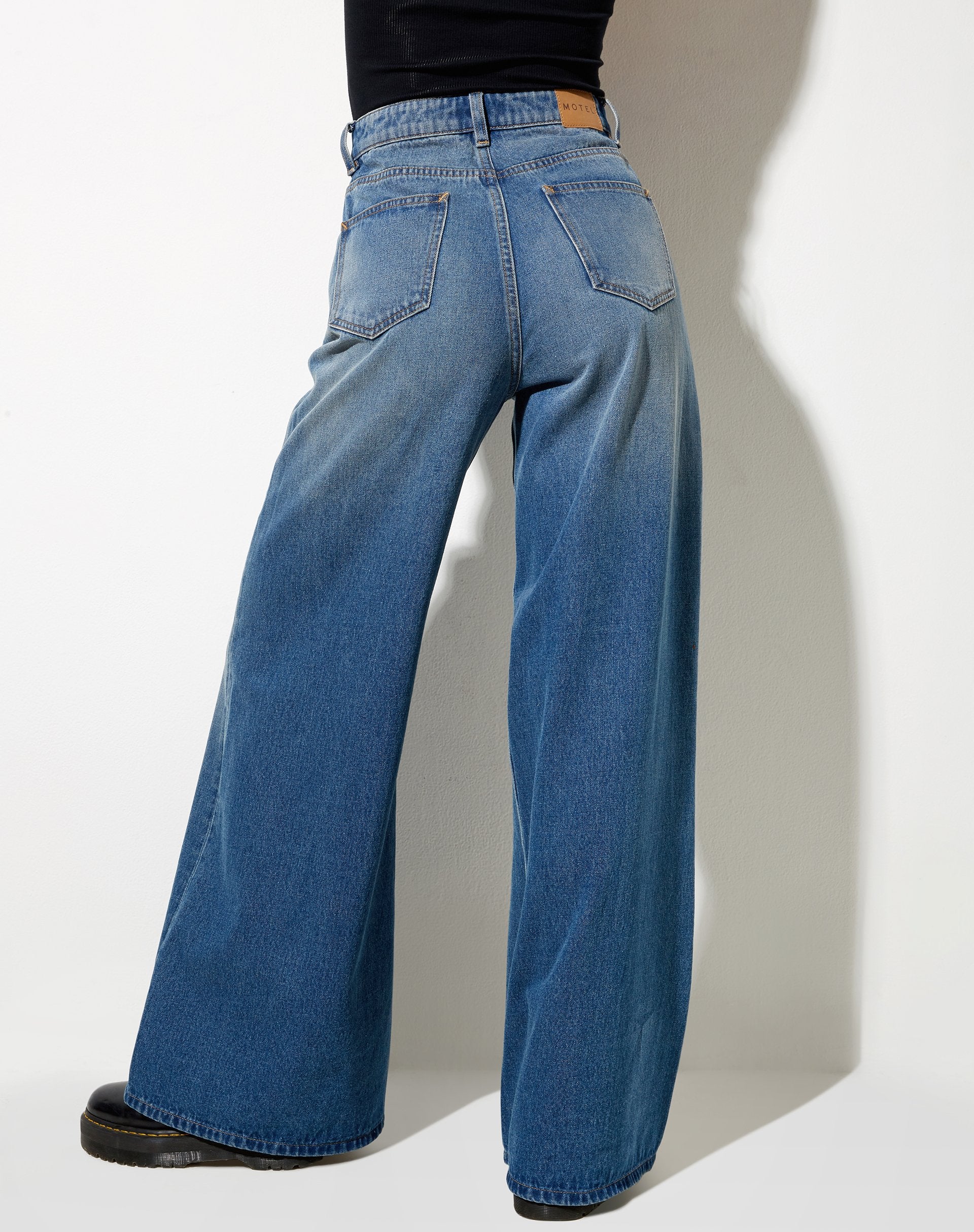 Afbeelding van Flare Parallel Jeans in Mid Wash