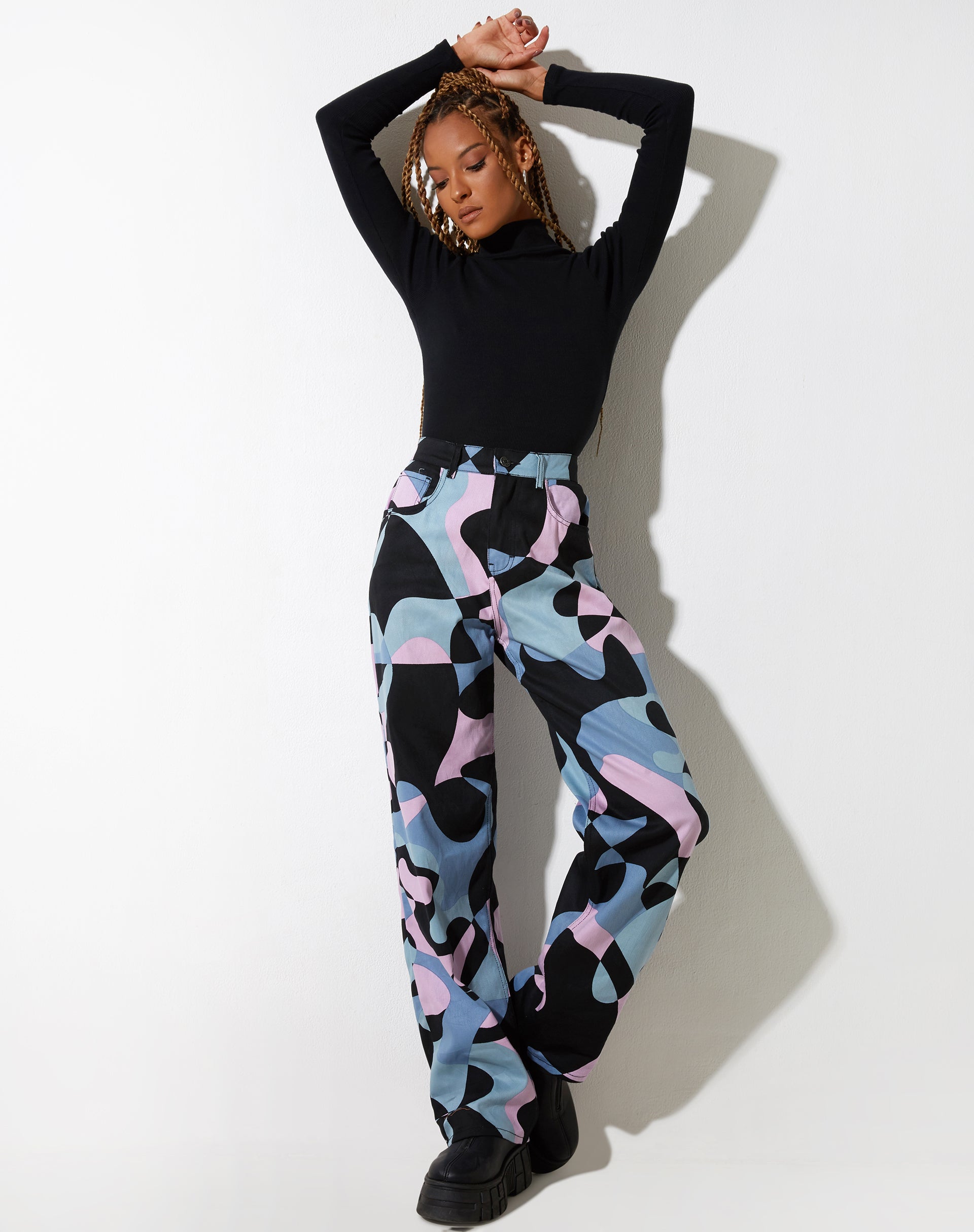 Parallel Jeans in Abstract Paars