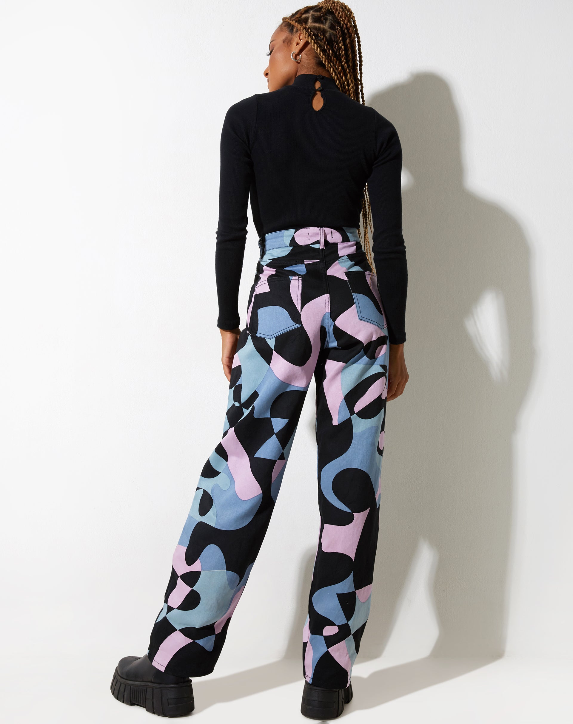Parallel Jeans in Abstract Paars