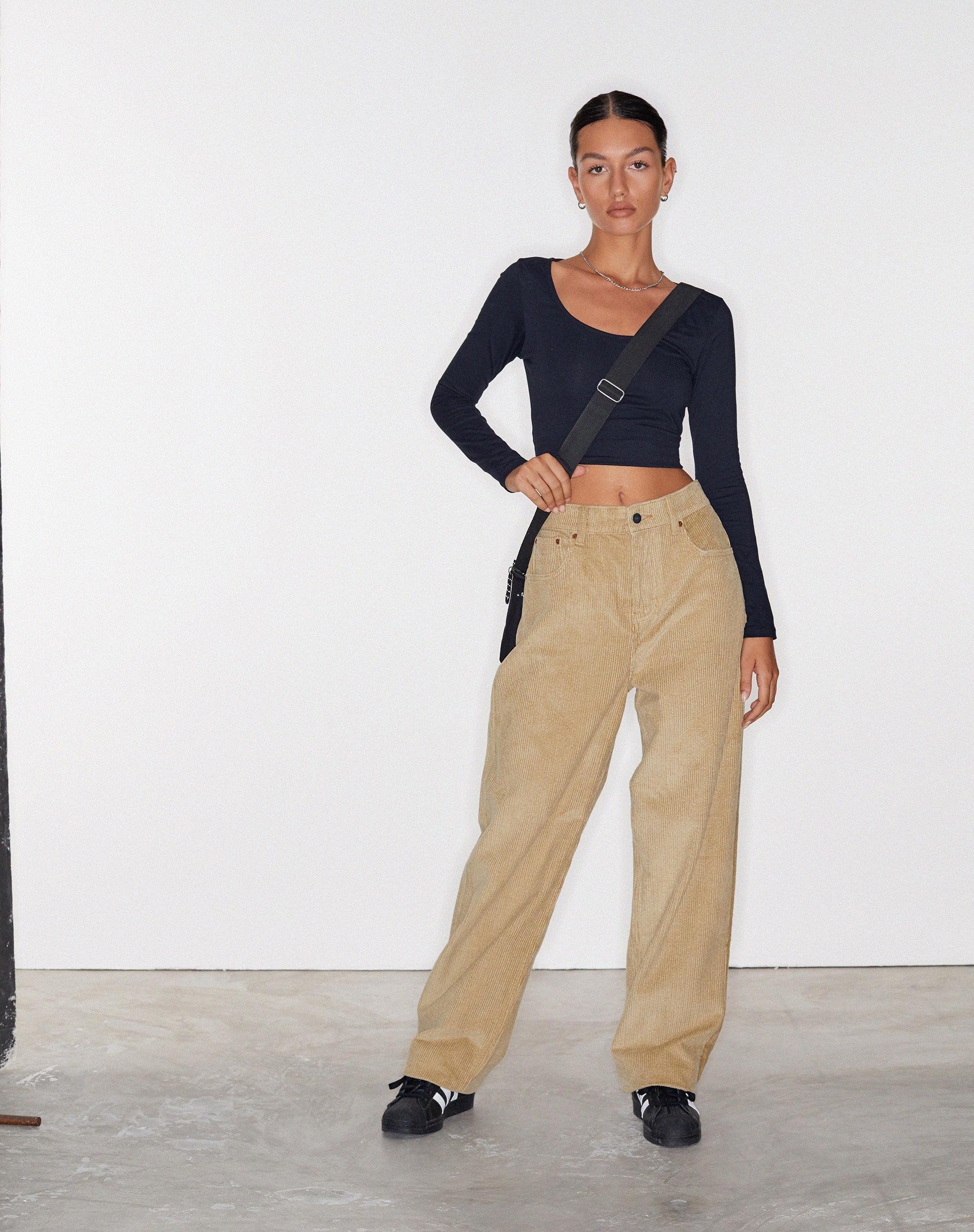 Afbeelding van Parallel Jean in Cord Sand