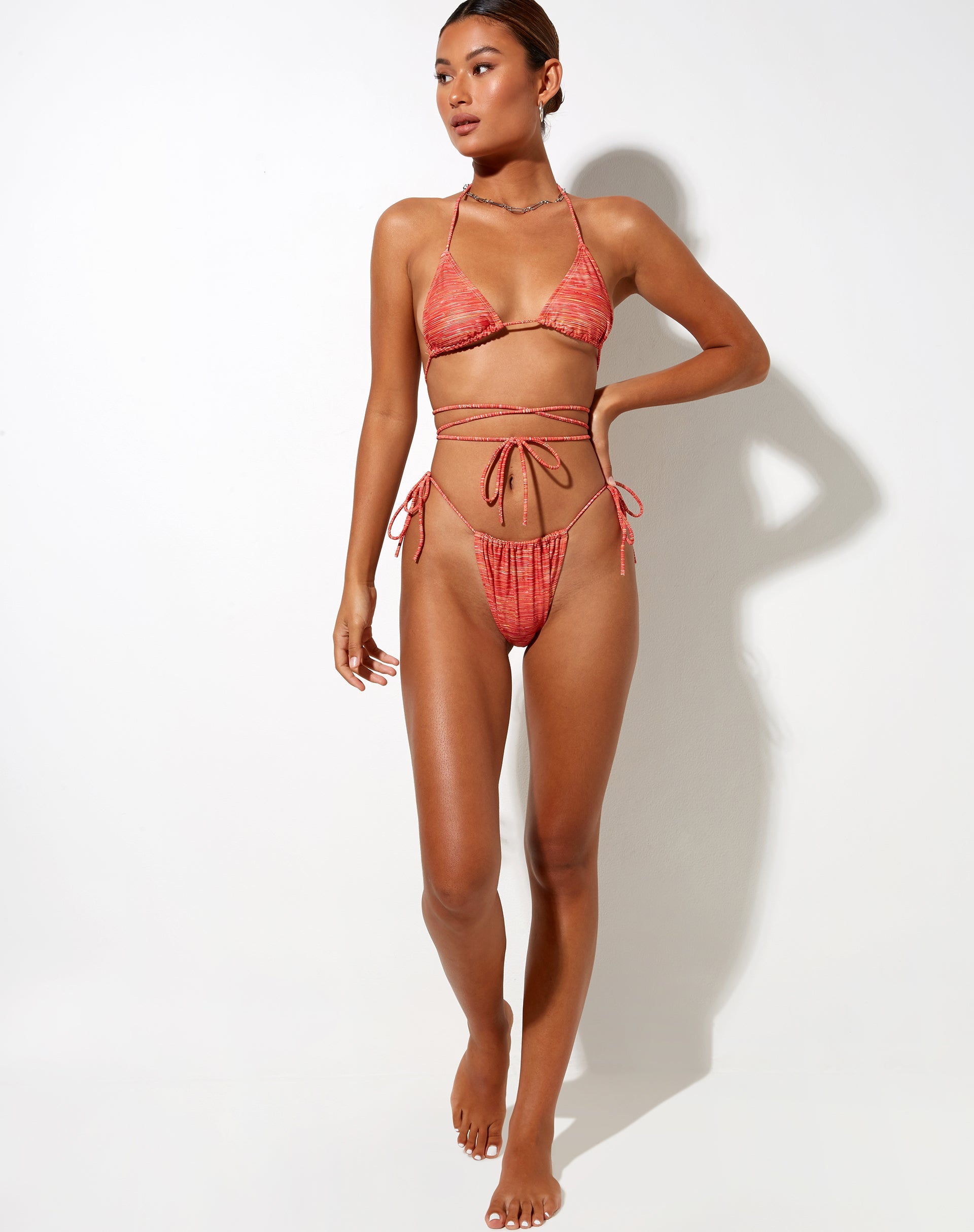 Afbeelding van Parmia Triangle Bikinitop in Summer Rays