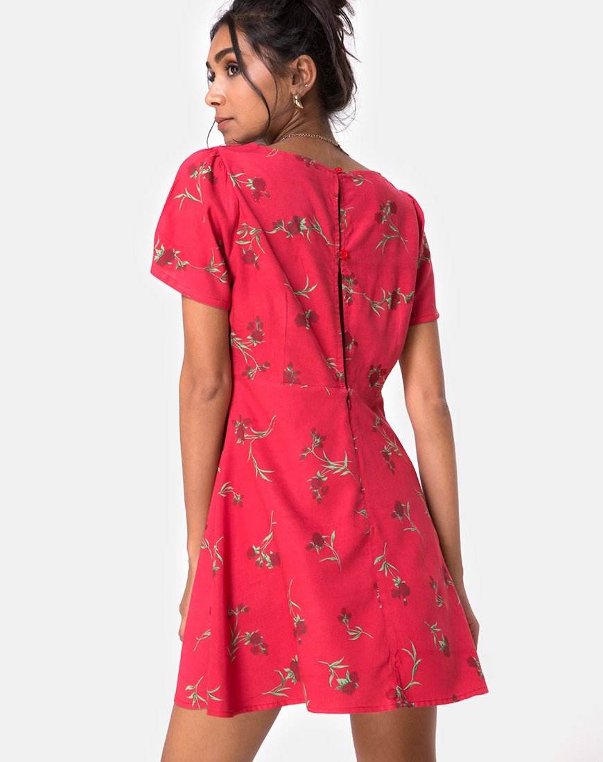 Peky Theejurk in Rouge Rose Pink