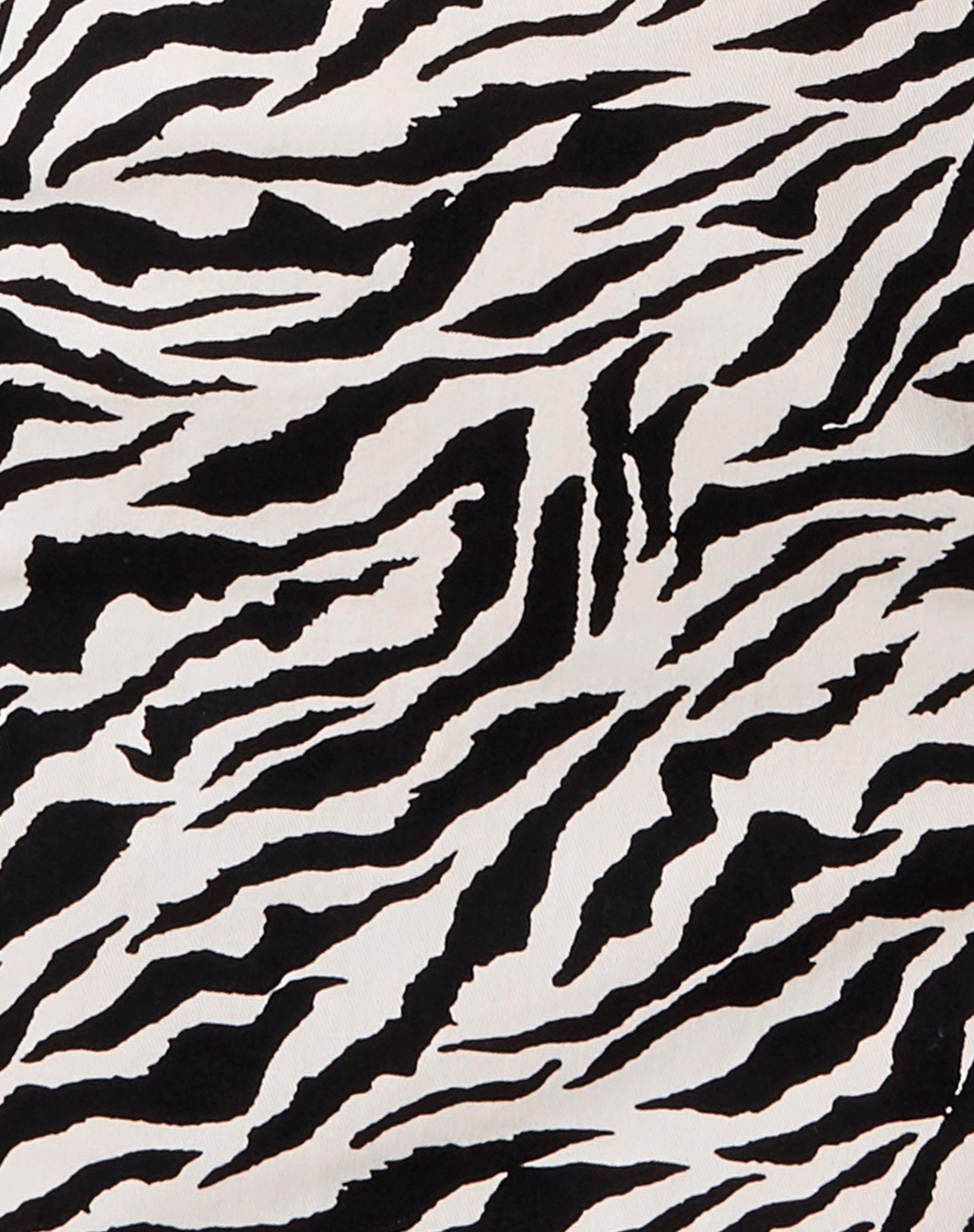 Afbeelding van Pelmet minirok in 90s Zebra