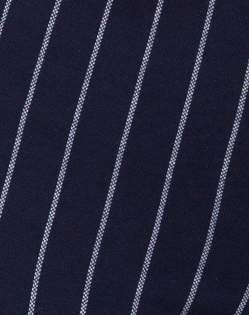 Afbeelding van Pinbroek in Navy Pinstriped