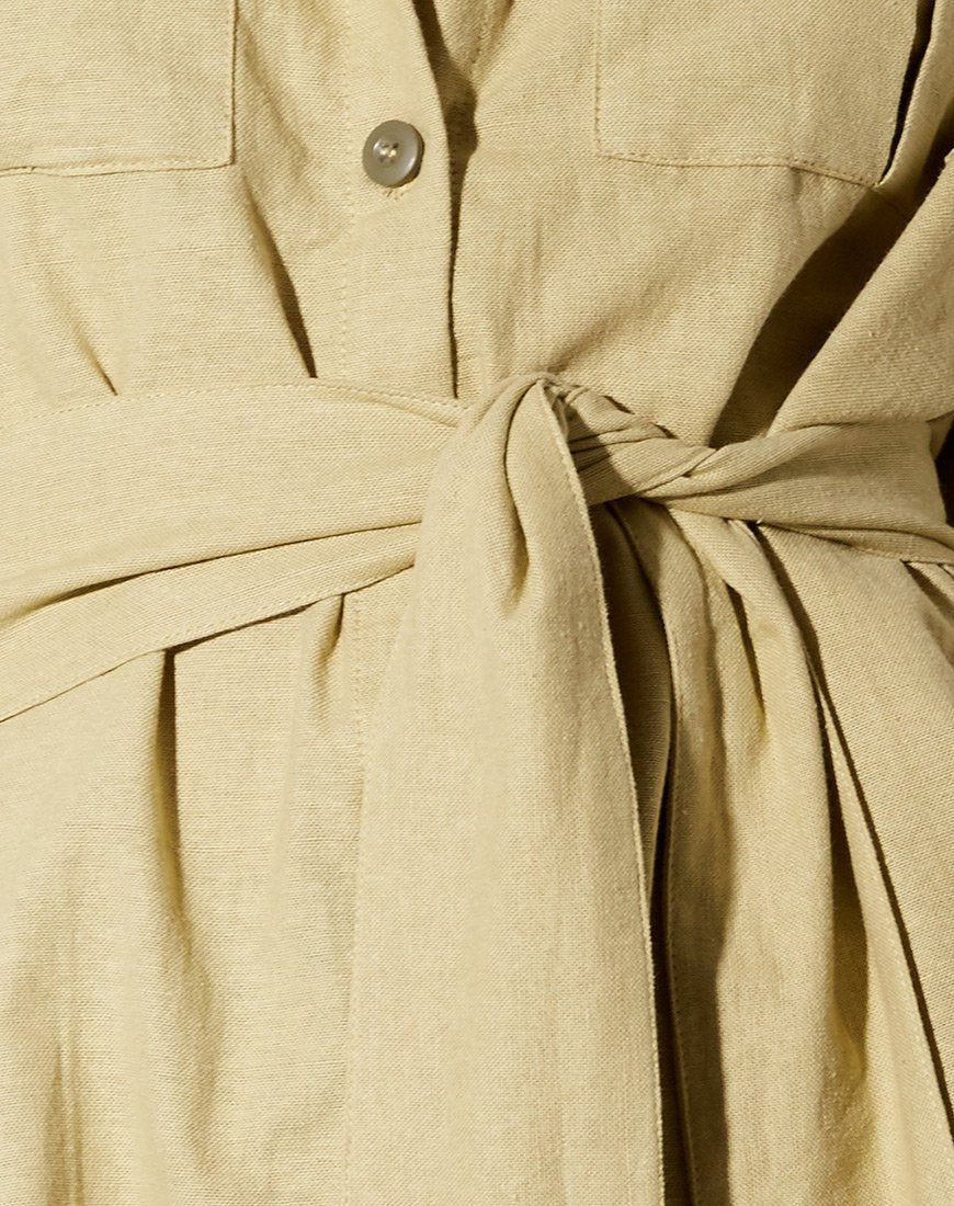 Afbeelding van Prami Shirt in Dusky Green