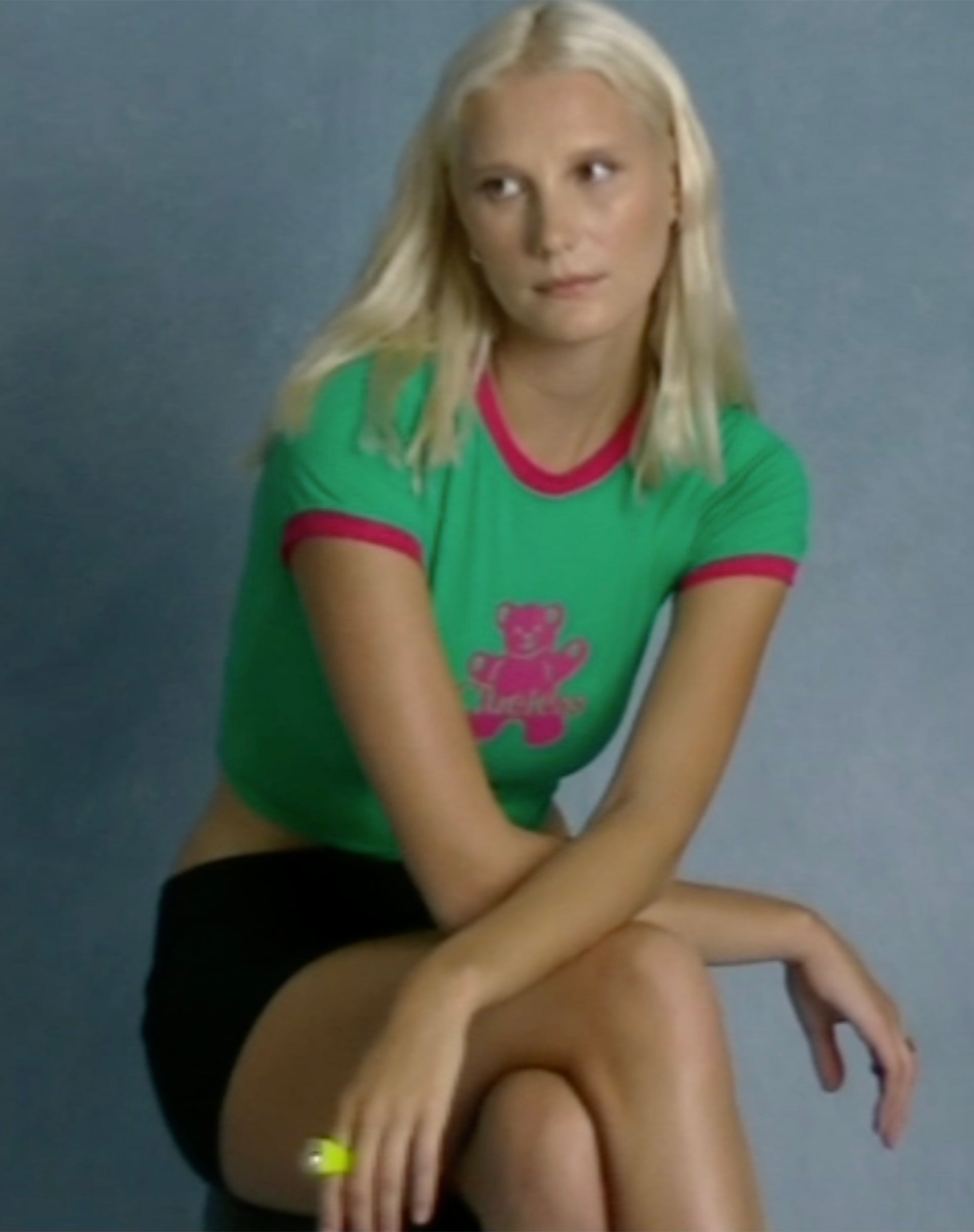 Afbeelding van Babe Tee in Leuke Groene Teddy Knuffel
