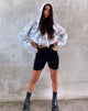 Afbeelding van Oversize Hoody in Bandana Ecru Plaatsing