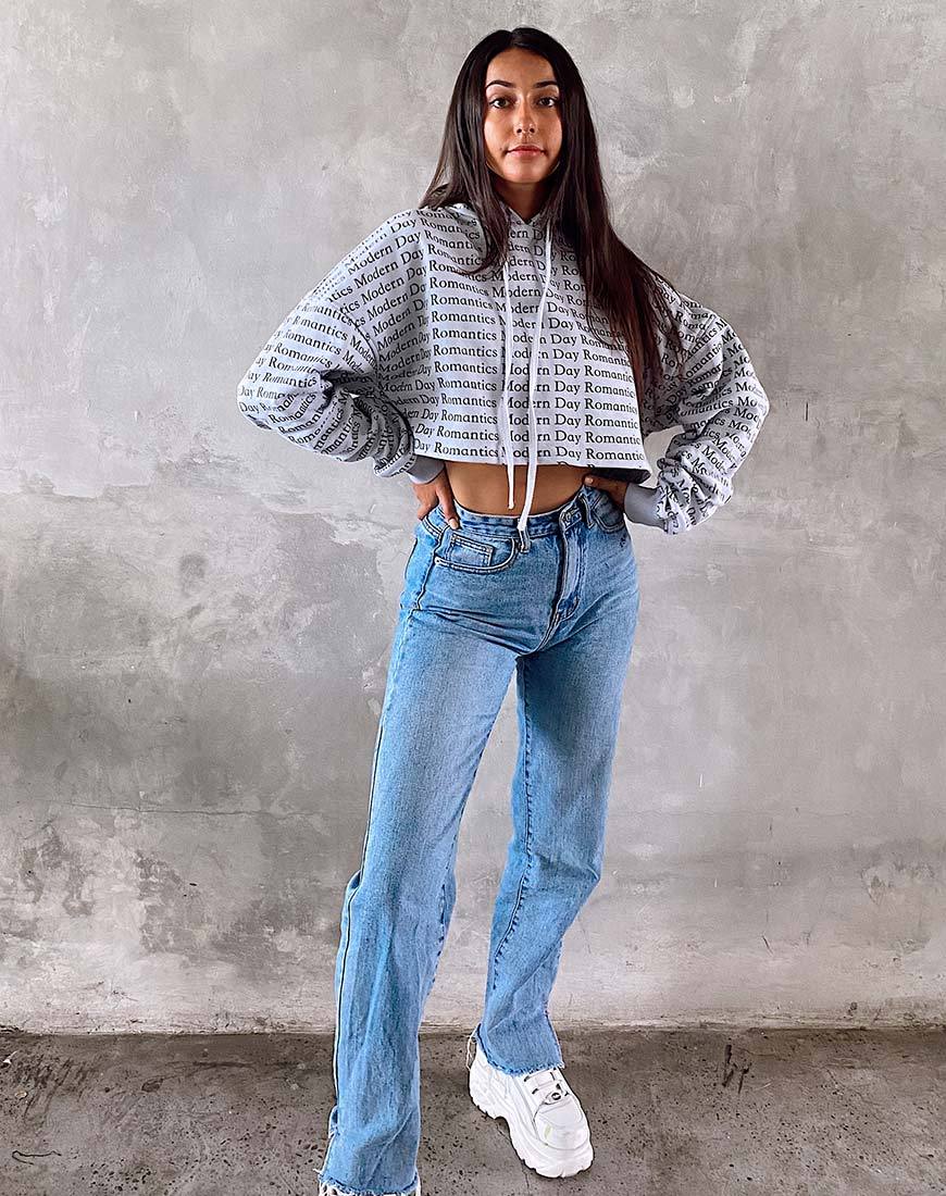 Afbeelding van Roky Hoody in Modern Day Romantics Grijs