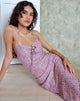 Afbeelding van Clovita Maxi Dress in Lenteroze Stoffig Roze