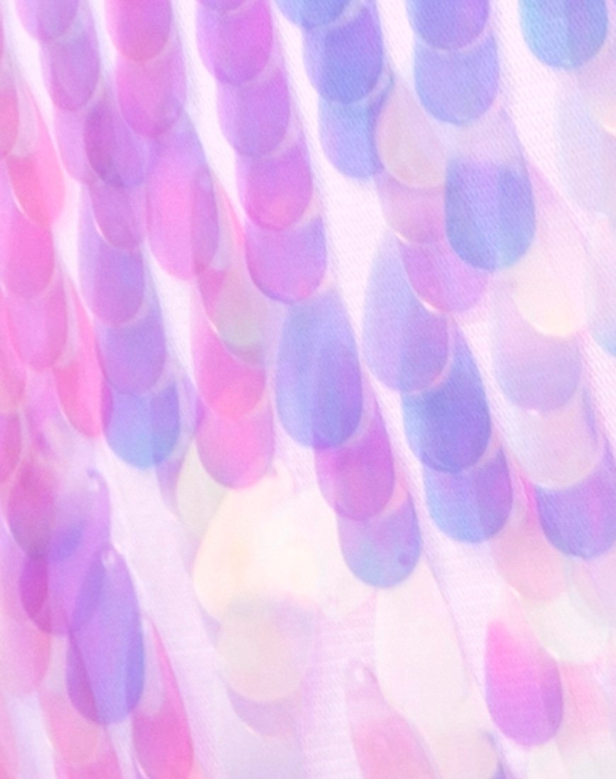 Afbeelding van Lesta Short in Opal Unicorn Sequin Roze
