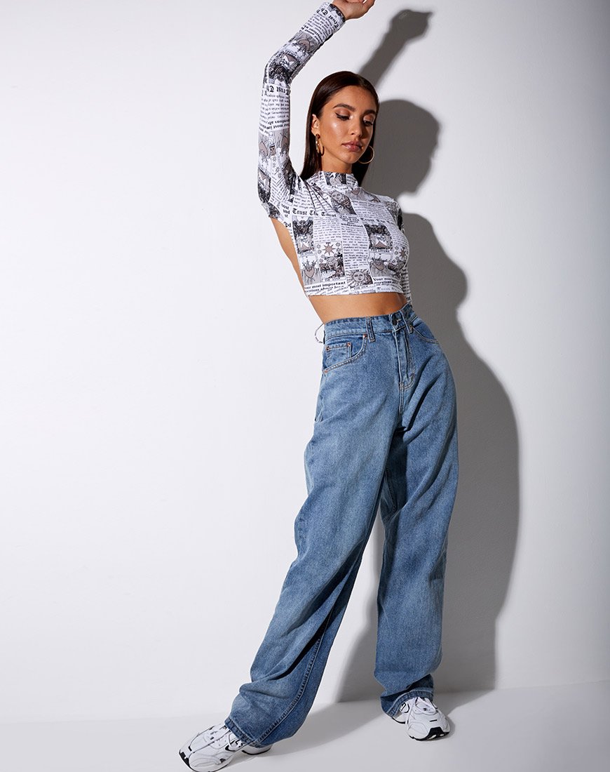 Afbeelding van Quelia Crop Top in Tarot