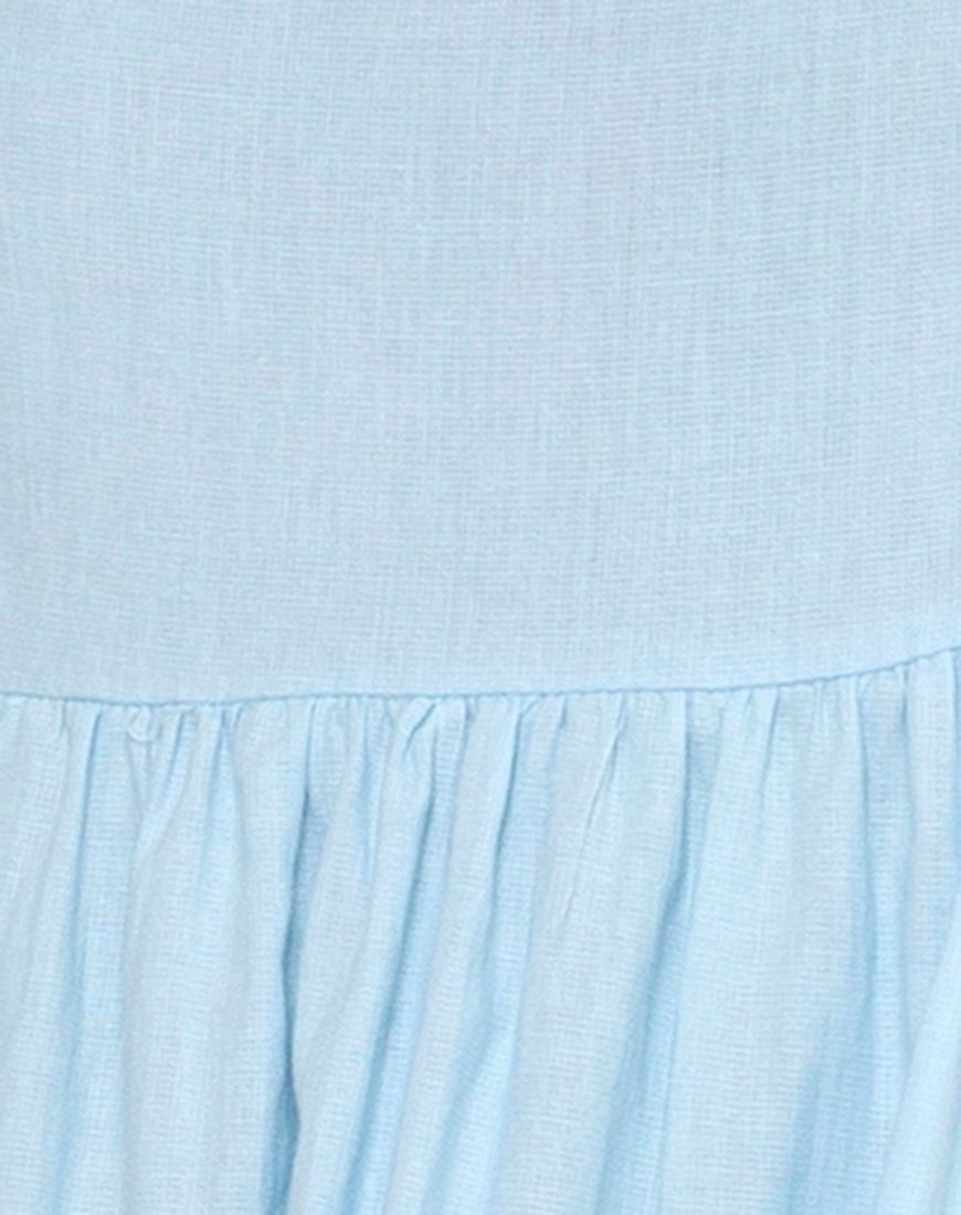 Afbeelding van Rachel Midi Dress in Hemelsblauw