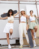 Afbeelding van Raeless Crop Top in Botercrème
