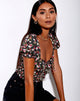 Afbeelding van Raquel Crop Top in Courtney Floral