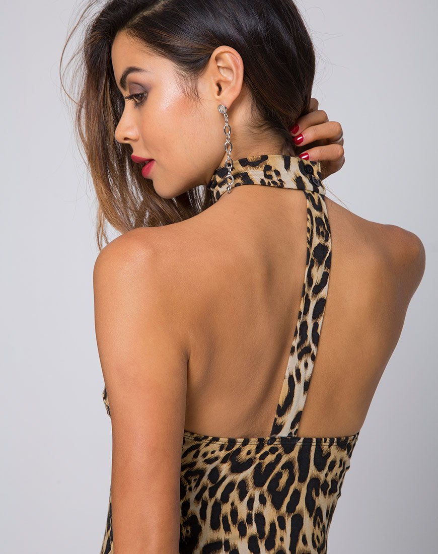 Rassa Bodice in Luipaard