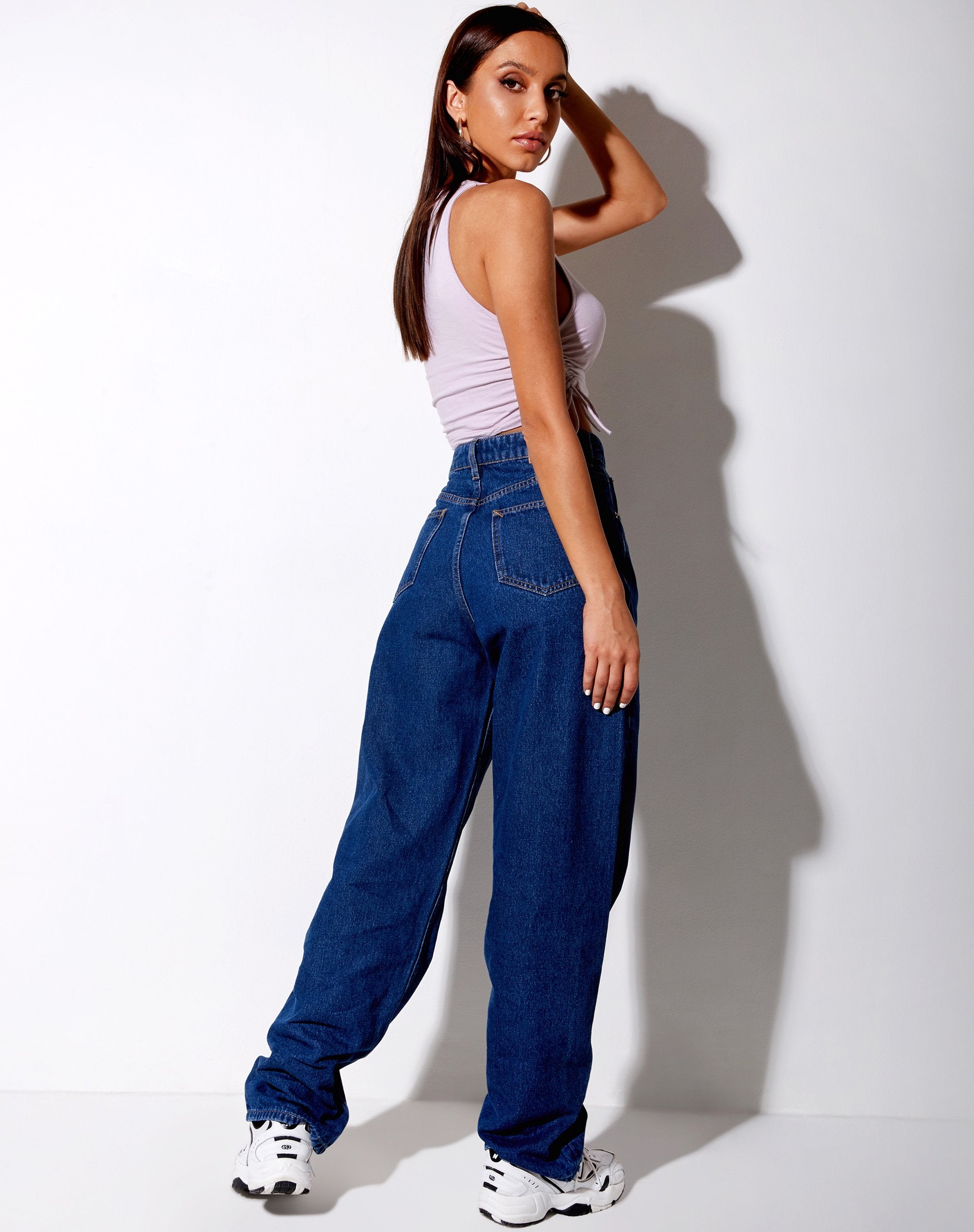 Afbeelding van Raze Crop Top in Violet Cupid Embro